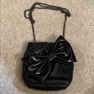 Black Bow Purse